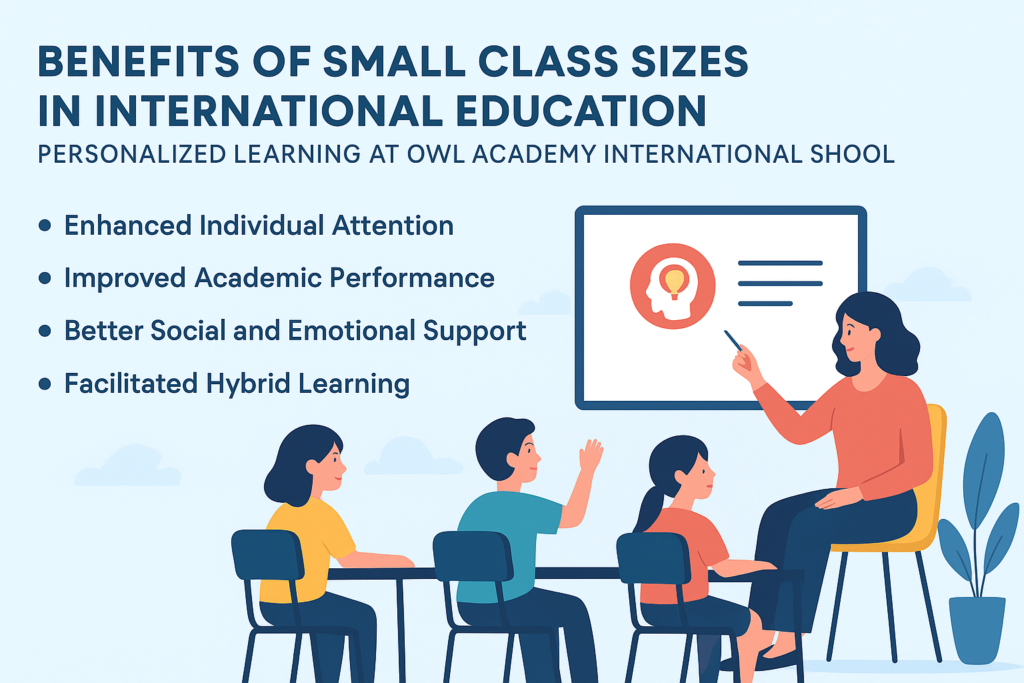 Benefits of Small Class Sizes in International Education: Personalized Learning at Owl Academy international school