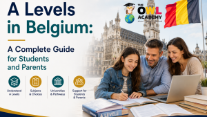 A Levels in Belgium with a family planning secondary education and university pathways